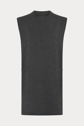 Heartmade Kanro strikkjole, Dark Grey